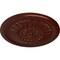 Ekena Millwork Temple Ceiling Medallion (Fits Canopies up to 9 1/4"), Hand-Painted Antique Copper, 24"OD x 1 5/8"P CM24TEACS - alternate 4